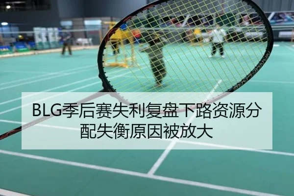 BLG季后赛失利复盘下路资源分配失衡原因被放大